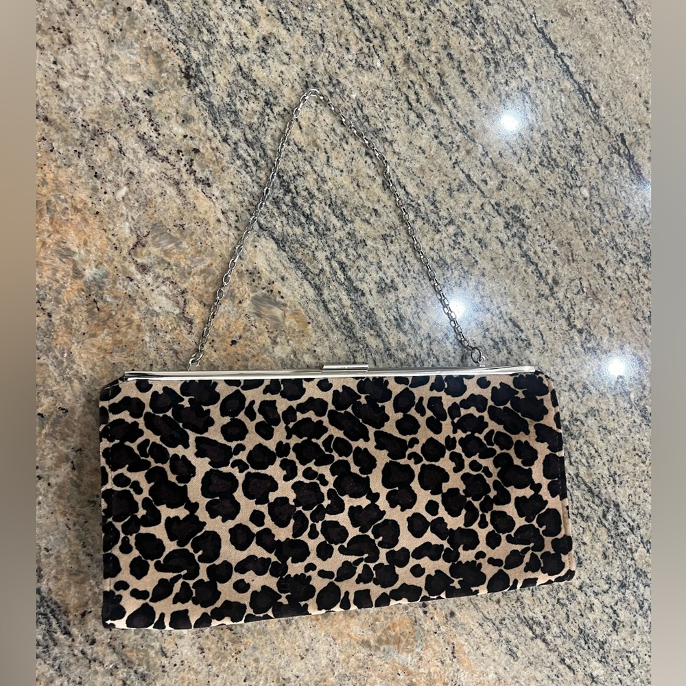 cheetah vintage tote/wallet/purse